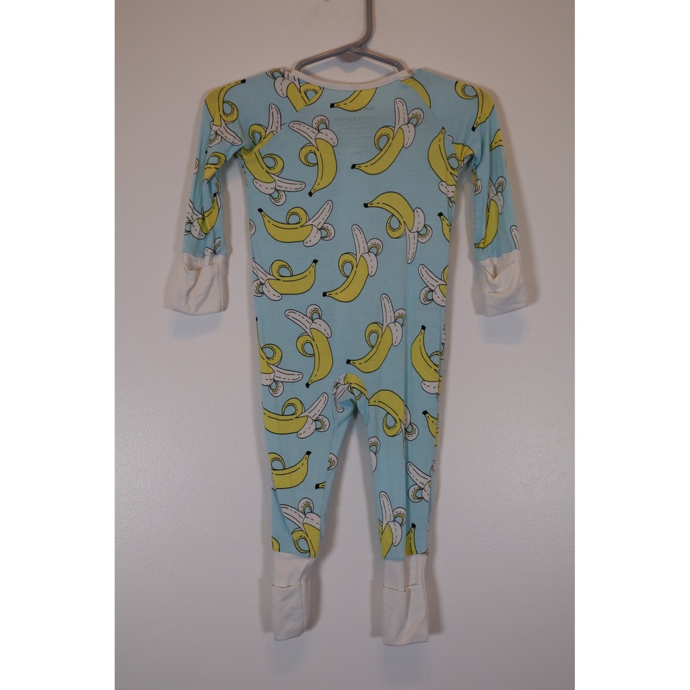 Little Sleepies Bananas Zippy Kids 0-3 Months - Picture 6 of 6